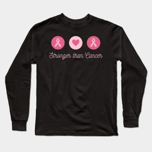 Stronger than cancer Long Sleeve T-Shirt